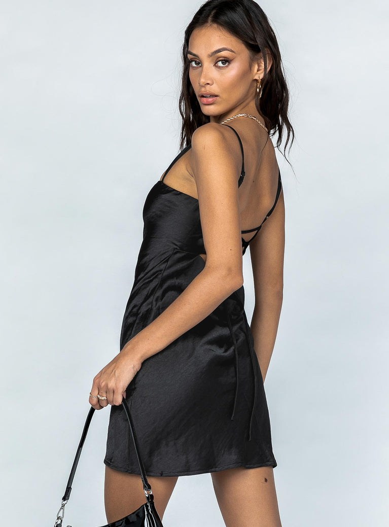 Marina Mini Dress Black